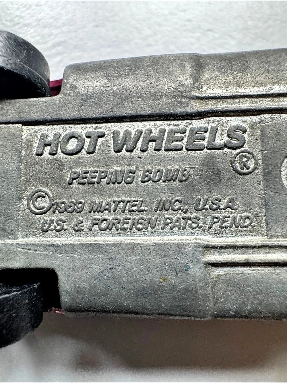 Vintage 1969 Hot Wheels Peeping Bomb Die-Cast Car